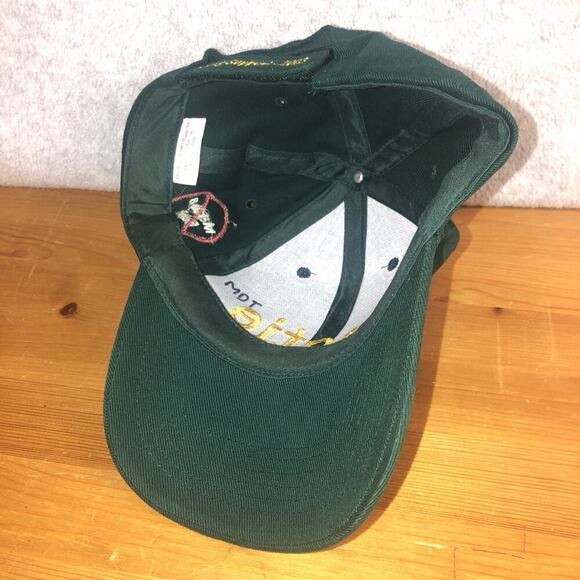 Vintage Hootie Johnson Golf Hat Adult Green Martha Burk 2003 Augusta National - Picture 5 of 7